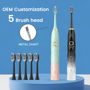 नए स्मार्ट वयस्क नरम बालों को उच्च आवृत्ति कंपन चुंबकीय समतल ध्वनि तरबूज जल-प्रूफ इलेक्ट्रिक टूथपेस्ट 5 मोड - Product Image 1