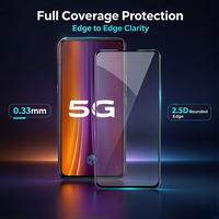 Protection d'écran en verre trempé pour téléphone portable, directement de l'usine, pour vivo, film protecteur