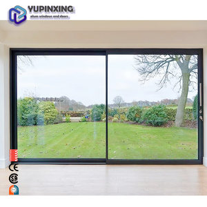 Moderno telescópico tienda de <span class=keywords><strong>segunda</strong></span> <span class=keywords><strong>mano</strong></span> casa plegable armario francés plegable patio exterior puertas corredizas de vidrio de aluminio para el hogar - Product Image 2