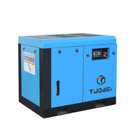 Compresseur d'air industriel rotatif à vis, mini, 7,5 kW, 10 CV, à entraînement direct, lubrifié, pour atelier de mécanique