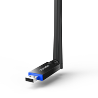 Adaptateur USB sans fil externe Wi-Fi 6 Tenda U11 Pro AX900 avec une vitesse de 886 Mbps pour ordinateur portable et ordinateur de bureau - En stock