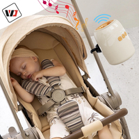 Surprenant landau mains libres rechargeable à vitesse réglable Poussette automatique à bruit blanc