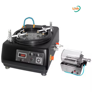 Phòng thí nghiệm tự động vỗ và đánh bóng máy với hai 4 "trạm làm việc và bùn Feeder - Product Image 1