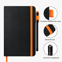 Metanote YUAN A5 – Kit d'écriture intelligent en cuir à couverture rigide, agenda/organisateur avec reliure cousue, 188 feuilles à points
