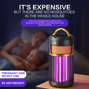 Lampe <span class=keywords><strong>anti</strong></span>-moustiques électrique d'intérieur, piège à mouches attractif, rechargeable, avec fonction d'aspiration - Product Image 4