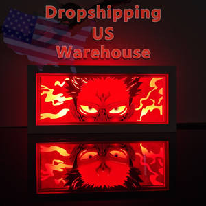 Lámpara Nocturna <span class=keywords><strong>de</strong></span> Papel con Diseño <span class=keywords><strong>de</strong></span> Anime, Ligera, Decorativa, Regalo, Envío desde el Almacén <span class=keywords><strong>de</strong></span> EE. UU., Entrega en 3 Días - Product Image 1