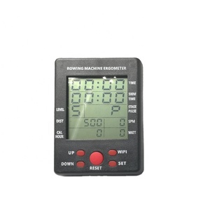 عداد نبضات لاسلكي ZT لجهاز التجديف، جهاز قياس اللياقة البدنية مع شاشة LCD، عداد سرعة رقمي للدراجات - Product Image 1