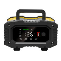 Chargeur de batterie de voiture FOXSUR 12V 10A à charge rapide, entièrement intelligent et automatique avec fonction de réparation