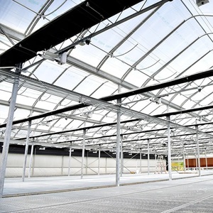 Serre agricole multi-chapelles Skyplant à double couche en PE, film occultant pour privation de lumière et contrôle de la température - Product Image 4
