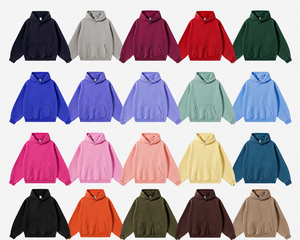 Felpa con Cappuccio Ecologica Antipilling in Pile 365g, Pesante, Lavorata a Maglia, da Uomo, Invernale, con Servizio di Ricamo Personalizzato - Product Image 2