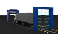 DAYANG Laveuse de véhicules électrique robuste en acier inoxydable pour camions, bus et voitures, puissance 8KW, 3 brosses, pression 80 bars, efficace