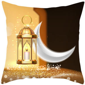 Oreiller carré de luxe en gros, <span class=keywords><strong>noir</strong></span>, tissé, imprimé numériquement, motifs vintage variés, écologique, antibactérien, pour la maison, l'hôpital <span class=keywords><strong>et</strong></span> l'hôtel - Product Image 6