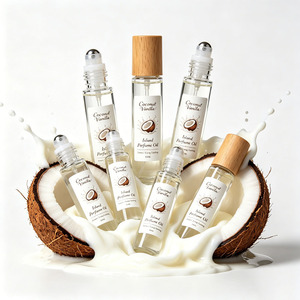 Huile de parfum insulaire Coco Vanille Roll-on 10ml Sans alcool Longue durée Parfum tropical de plage Huile corporelle - Product Image 4