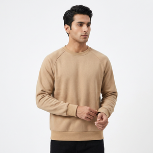 Custom Logo 100% Cotton Crew Neck <b>Sweatshirt</b> Premium Quality Multiple Colors OEM ODM Manufacturer Wholesale - Product Image 1