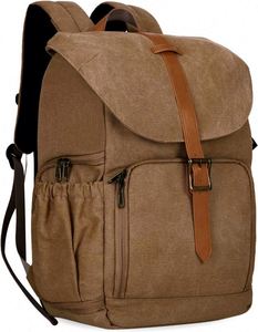 Mochila para Cámara con Muestra Gratis, Mochila Impermeable para Cámara DSLR SLR, Mochila Antirrobo para Fotografía con Compartimento para Laptop de 15.4 Pulgadas - Product Image 3