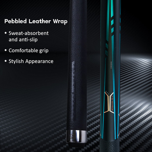 Little Monster Mechanical Storm Black Technology Queue de billard en fibre de carbone Bâton de billard Uni-<span class=keywords><strong>loc</strong></span> Pin 12.5mm Tip Billard Stick - Product Image 4