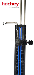Soporte de infusión salino asistido mecánicamente HOCHEY MEDICAL estante de agua salada móvil ajustable en altura - Product Image 3
