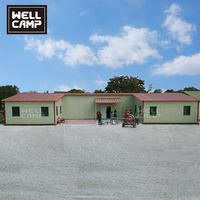 Structure Facile à Assembler Préfabriqué préfabriqués Maisons Préfabriquées Offre Spéciale Acier 4 pièces Maisons Préfabriquées Panneau Sandwich Maisons Chambre T-9