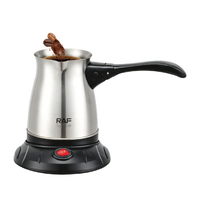 Cafetière compacte RAF R.7506 600W 0.5L Chaleur uniforme Nettoyage facile Interrupteur indicateur pour la préparation quotidienne de café chaud à la maison ou au bureau
