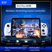 Manette de jeu extensible D15 avec déclencheurs à effet Hall pour programmation de macros, compatible PC, Android, iOS, streaming, pour Type-C