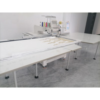 Tajima Machine à broder par ordinateur à tête unique entièrement automatique fonction de broderie de corde automatique à grande course 1200 tr/min tout neuf