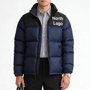 <span class=keywords><strong>เสื้อ</strong></span>แจ็คเก็ตสำหรับผู้ชายแบบกันลม คอตั้ง ทรงพัฟเฟอร์ สำหรับฤดูหนาว  บุด้วยใยฝ้าย น้ำหนักเบา เนื้อผ้าเรียบลื่น - Product Image 4