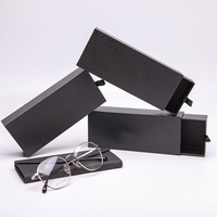 Boîte de rangement pour lunettes, emballage personnalisé avec logo, boîte à tiroir, cadeau