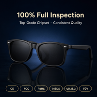 Lunettes Audio Intelligentes Sans Fil à Oreille Libre BT5.4 Étanche IPX4 Longue Autonomie Verres Polarisés Personnalisables
