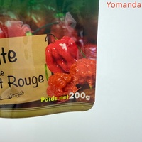 Sachets souples personnalisés de 200 ml pour sauce chili au soja, pâte de tomate, beurre de cacahuète, purée de fruits, confiture – Emballage en plastique à bec verseur