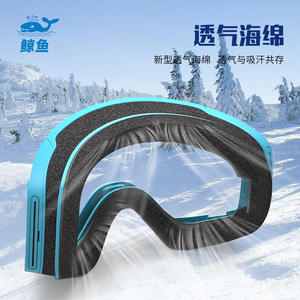 Masque de ski Whale double couche polarisé anti-buée coupe-vent pour femmes avec verres correcteurs pour sports de neige, fabriqué à Shenzhen - Product Image 1
