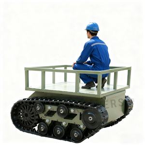 Châssis de véhicule télécommandé pour transport, châssis de transport à chenilles d'ingénierie pratique, châssis télécommandé de haute qualité - Product Image 4