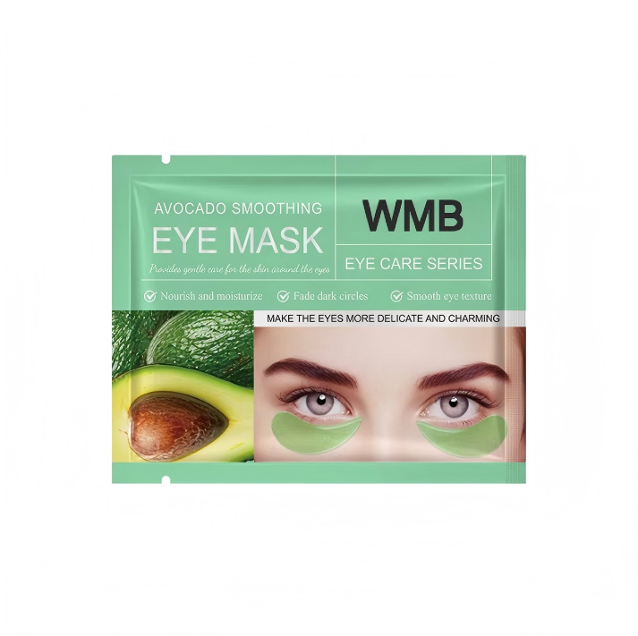 Mascarilla suave para ojos con aguacate Pouqur
