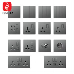 Nouveaux produits 1.8mm-4mm verre trempé pour lumière électrique interrupteur tactile intelligent/prise panneau verre avec sérigraphie - Product Image 2