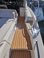 Max.4 m de large personnalisé tissu imperméable platelage PVC tapis marin bateau ponton tissé vinyle plancher de pont