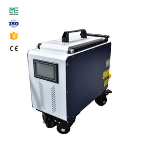 Laser-Reinigungsmaschine mit 2 Jahren Garantie, 100W JPT-Impuls, zur Entfernung von Rost und Farbe auf Metall, Stein, Holz, Graffiti-Entfernung, luftgekühlt - Product Image 2