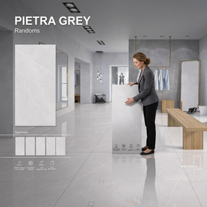Carreaux de sol et de mur en porcelaine émaillée numérique gris Pulpis 600x1200 mm pour intérieurs modernes, design céramique - Product Image 5