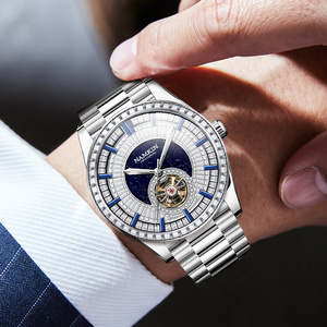 NAMKIN Men's Automatic Mechanical <b>Watch</b> Stainless Steel <b>Case</b> Round Dial 42mm Sapphire Crystal Luxury Fashion - Product Image 4