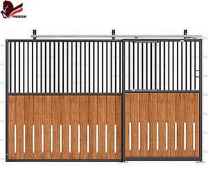 Boîte à chevaux mobile de haute qualité Installation rapide Cadre en acier Stable pour une utilisation équestre professionnelle - Product Image 1