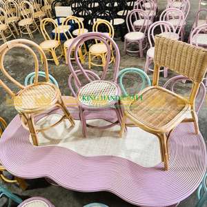 Nuevos artículos, sillas de ratán natural para niños, muebles para niños hechos en Vietnam al por mayor con alta calidad - Product Image 2