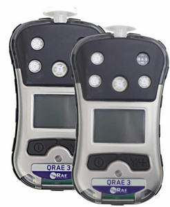 Détecteur de gaz portable QRAE 3 PGM-2500 pour 4 gaz (O2, LEL, CO, H2S) avec surveillance des espaces confinés et connexion sans fil - Product Image 3