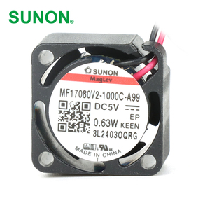 SUNON MF17080V2-1000C-A99 17x17x8mm 5VDC 66mA 0.63W 16500RPM 0.7CFM Vapo Bearing Cabinet Inverter Axial Cooling Fan Electric OEM - Product Image 1