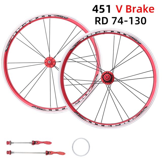 451 Red 74-130(V brake)