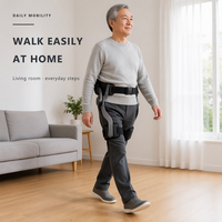 Exosquelette médical pour membres inférieurs, dispositif d'assistance à la marche pour hémiplégie post-AVC, robot de rééducation à la marche motorisé pour adultes et seniors