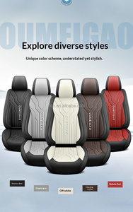 Ensemble complet de housses de siège de voiture en cuir Nappa respirant <span class=keywords><strong>gris</strong></span> de luxe, universelles pour 5 places, compatibles avec <span class=keywords><strong>Renault</strong></span> Clio, Megane, <span class=keywords><strong>Captur</strong></span>, Kadjar, Arkana - Product Image 6