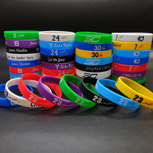 Braccialetto sportivo in Silicone Kobe stella da basket Koba di alta qualità in vendita calda - Product Image 2