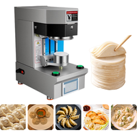 Machine à presser les enveloppes alimentaires rondes multi-usages 50-90mm pour la fabrication de peaux de raviolis, gyozas, momos, mandus, pierogis - Distributeur