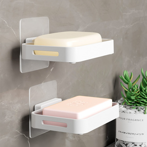 Mensole a parete per bagno cucina modello di portaoggetti multifunzionale sacchetto di plastica per sapone armadio - Product Image 5