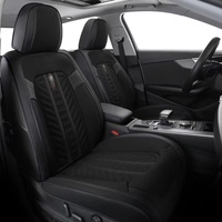 Fundas de Asiento de Coche Transpirables de Malla Universal Todo Incluido, Libres de Riesgos, con Acabado Nappa