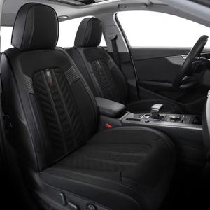 ผ้าคลุมเบาะรถยนต์แบบตาข่าย ระบายอากาศได้ดี ผลิตจากหนัง Nappa คุณภาพสูง ป้องกันการเสียหาย ครอบคลุมทุกส่วน ใช้งานได้ทุกสภาพอากาศ - Product Image 4