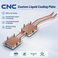 Plaque de refroidissement liquide industrielle haute performance en aluminium/cuivre pour le refroidissement des batteries de véhicules électriques